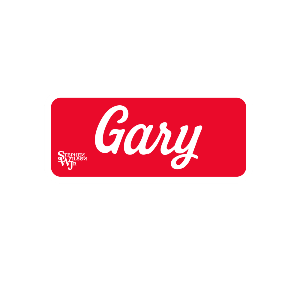 Steven Wilson Jr. Sticker Gary Sticker – Stephen Wilson Jr.