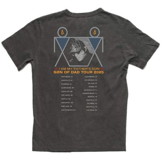 2025 Son of Dad Graphite Fall Tour Tee