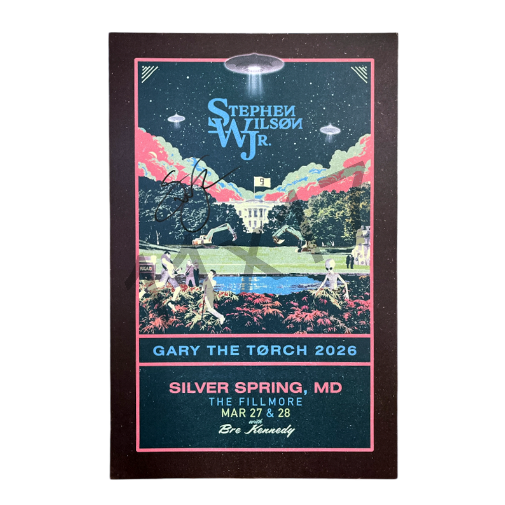 2026 Signed Tour Posters